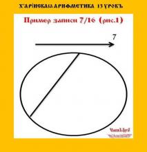 Х'АРİИСКАιа АРИФМЕТИКА 13 УРОКЪ Х'АРİИСКАιа АРИФМЕТИКА 13 УРОКЪ
