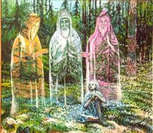 Поминальная традиция на Семик. Семик идет от языческих начал. Семик отмечается... Поминальная традиция на Семик. Семик идет от языческих начал. Семик отмечается...